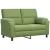 Sofa Sofos komplektas 2 vnt. Šviesiai žalia Aksomas