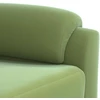 Sofa Sofos komplektas 2 vnt. Šviesiai žalia Aksomas