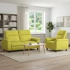 Sofa Sofos komplektas 2 vnt. Šviesiai žalia Audinys