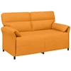 Sofa Sofos komplektas 2 vnt. Tamsiai geltona Audinys