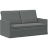 Sofa Sofos komplektas 2 vnt. Tamsiai pilka Audinys