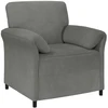 Sofa Sofos komplektas 2 vnt. Tamsiai pilka Aksomas