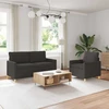 Sofa Sofos komplektas 2 vnt. Tamsiai pilka Audinys