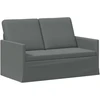 Sofa Sofos komplektas 2 vnt. Tamsiai pilka Audinys