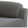 Sofa Sofos komplektas 2 vnt. Tamsiai pilka Aksomas