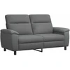 Sofa Sofos komplektas 2 vnt. Tamsiai pilka Audinys