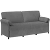 Sofa Sofos komplektas 2 vnt. Tamsiai pilka Aksomas