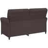 Sofa Sofos komplektas 2 vnt. Tamsiai rudas Audinys