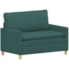 Sofa Sofos komplektas 2 vnt. Tamsiai žalia Audinys