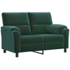 Sofa Sofos komplektas 2 vnt. Tamsiai žalia Aksomas