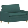Sofa Sofos komplektas 2 vnt. Tamsiai žalia Audinys