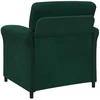 Sofa Sofos komplektas 2 vnt. Tamsiai žalia Aksomas