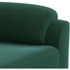 Sofa Sofos komplektas 2 vnt. 5 vietos Tamsiai žalia 214 x 85 x 93 cm