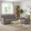 Sofa Sofos komplektas 2 vnt. Taupe Audinys