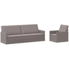 Sofa Sofos komplektas 2 vnt. Taupe Audinys