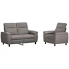Sofa Sofos komplektas 2 vnt. Taupe Audinys