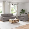 Sofa Sofos komplektas 2 vnt. Taupe Audinys