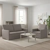 Sofa Sofos komplektas 2 vnt. Taupe Audinys