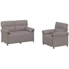 Sofa Sofos komplektas 2 vnt. Taupe Audinys