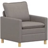 Sofa Sofos komplektas 2 vnt. Taupe Audinys