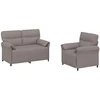 Sofa Sofos komplektas 2 vnt. Taupe Audinys