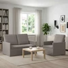 Sofa Sofos komplektas 2 vnt. Taupe Audinys