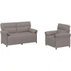 Sofa Sofos komplektas 2 vnt. Taupe Audinys
