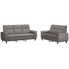 Sofa Sofos komplektas 2 vnt. Taupe Audinys