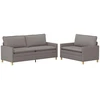 Sofa Sofos komplektas 2 vnt. Taupe Audinys
