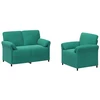 Sofa Sofos komplektas 2 vnt. Turkio Aksomas