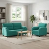 Sofa Sofos komplektas 2 vnt. Turkio Aksomas