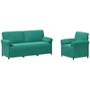 Sofa Sofos komplektas 2 vnt. Turkio Aksomas