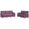 Sofa Sofos komplektas 2 vnt. Violetinė Aksomas