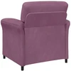 Sofa Sofos komplektas 2 vnt. Violetinė Aksomas