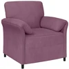 Sofa Sofos komplektas 2 vnt. Violetinė Aksomas