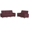 Sofa Sofos komplektas 2 vnt. Violetinė Audinys