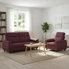 Sofa Sofos komplektas 2 vnt. Violetinė Audinys