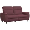 Sofa Sofos komplektas 2 vnt. Violetinė Audinys