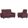 Sofa Sofos komplektas 2 vnt. Violetinė Audinys