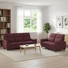 Sofa Sofos komplektas 2 vnt. Violetinė Audinys