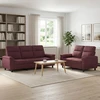 Sofa Sofos komplektas 2 vnt. Violetinė Audinys