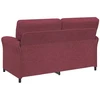 Sofa Sofos komplektas 2 vnt. Vyno raudona Audinys