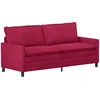 Sofa Sofos komplektas 2 vnt. Vyno raudona Aksomas