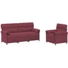 Sofa Sofos komplektas 2 vnt. Vyno raudona Audinys