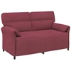 Sofa Sofos komplektas 2 vnt. Vyno raudona Audinys