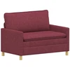 Sofa Sofos komplektas 2 vnt. Vyno raudona Audinys