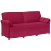 Sofa Sofos komplektas 2 vnt. Vyno raudona Aksomas