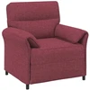 Sofa Sofos komplektas 2 vnt. Vyno raudona Audinys