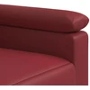 Sofa Sofos komplektas 2 vnt. Vyno raudona Dirbtinė oda
