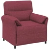 Sofa Sofos komplektas 2 vnt. Vyno raudona Audinys